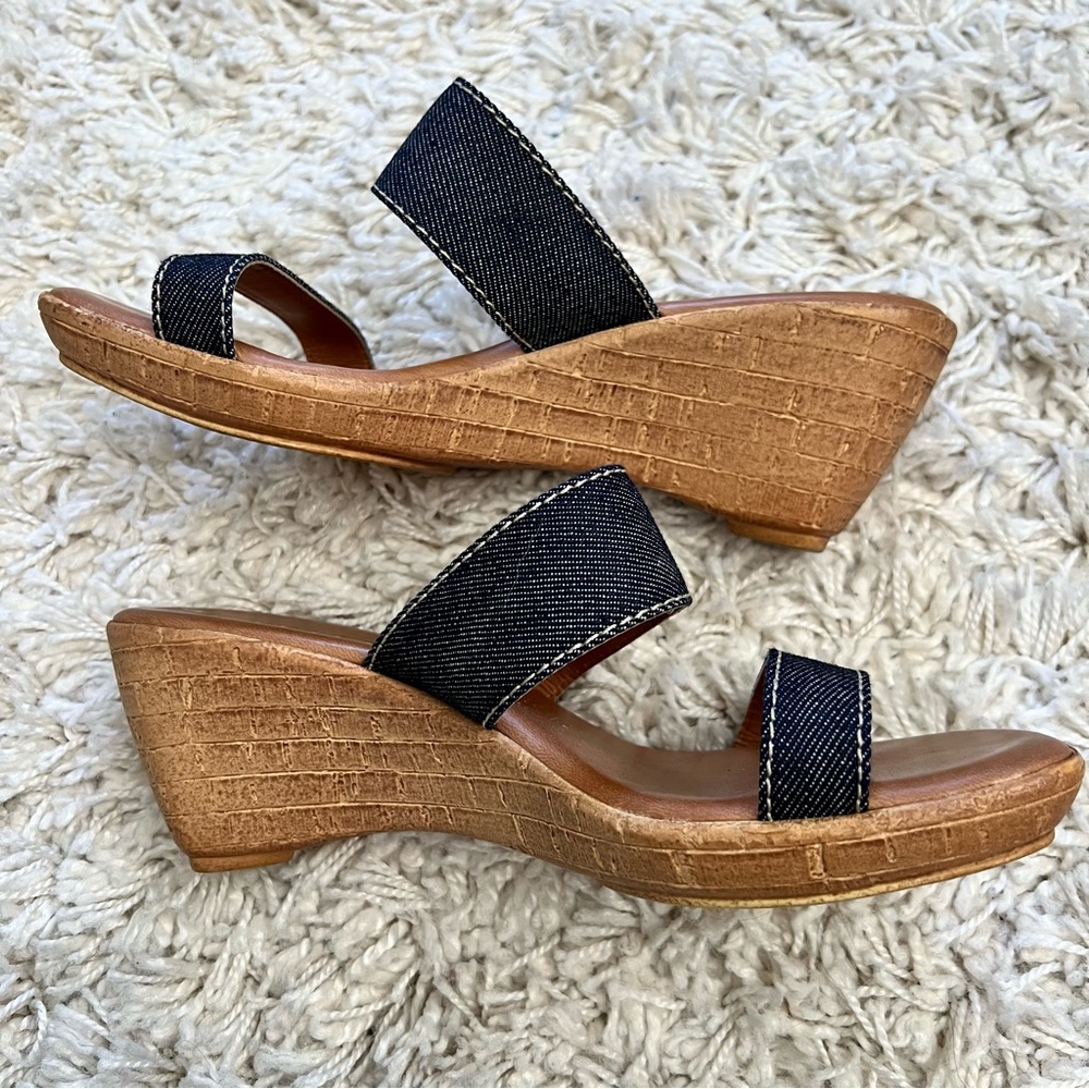 Italian Shoemakers Wedge Sandals - Picture 5 of 7